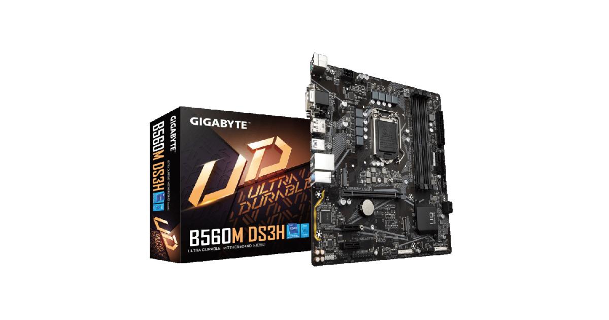 Gigabyte B560m Ds3h Lga1200intelmicro Atxm2pcie 40usb 32 Gen1