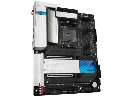 GIGABYTE X570S AERO G Wi-Fi 6, AMD Ryzen 5000, ATX/PCIe 4.0, SATA 20Gb/s, USB 3.2, Motherboard