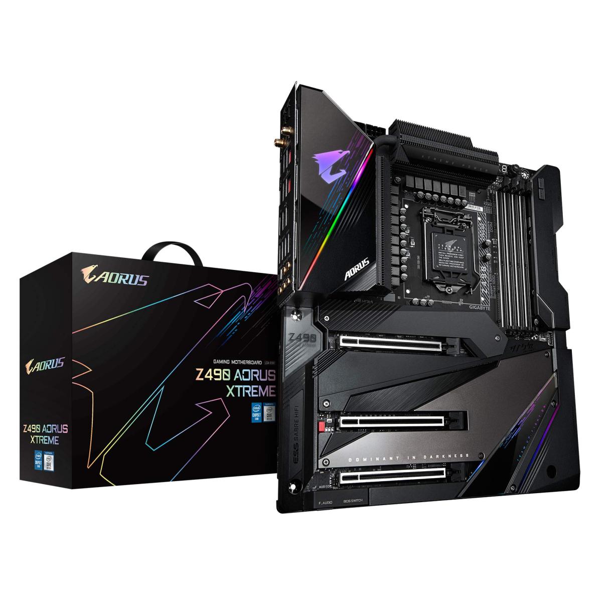 GIGABYTE Z490 AORUS XTREME Intel Z490 LGA 1200 with Direct 16+1 Phases Digital VRM Motherboard