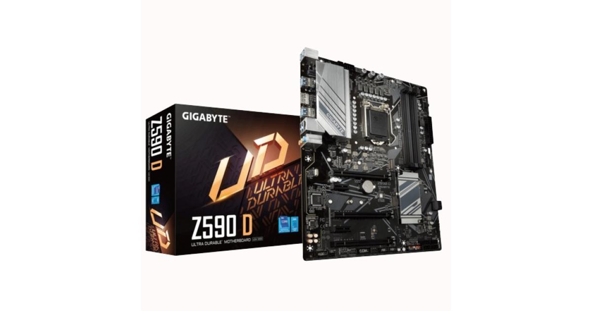 Gigabyte z590 d обзор