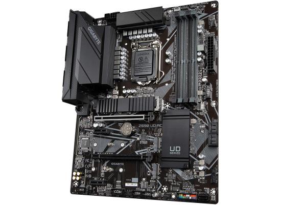 GIGABYTE Z590 UD AC LGA 1200/ Intel Z590/ ATX/Triple M.2/ PCIe 4.0/ USB 3.2 Gen 2/ Intel Wireless-AC/ 2.5GbE LAN/ Motherboard