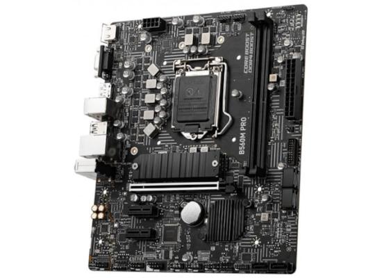 MSI B560M PRO LGA 1200 Intel B560 11th & 10th Intel CPUs Pcie Gen 4.0 , SATA 6Gb/s Micro ATX Intel Motherboard
