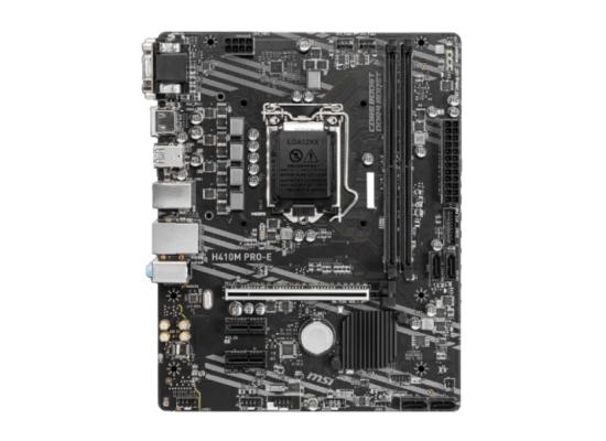MSI H410M PRO-E Intel H410 Micro ATX Motherboard