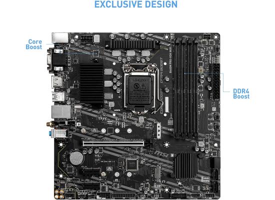MSI B460M PRO-VDH WIFI Intel LGA 1200 M.2 microATX MotherBoard