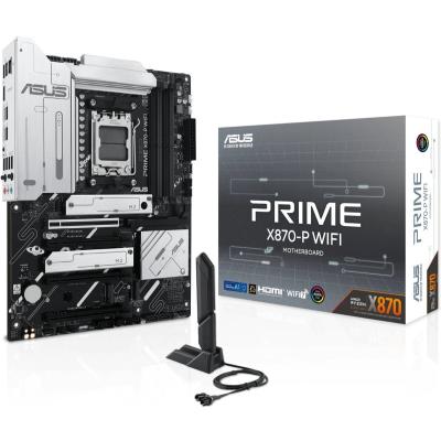 ASUS Prime X870-P GAMING WIFI (Wi-Fi 7) AMD RYZEN 7000 8000 9000 Series AM5/DDR5/PCIe 5.0/4xM.2 - ATX Gaming MotherBoard
