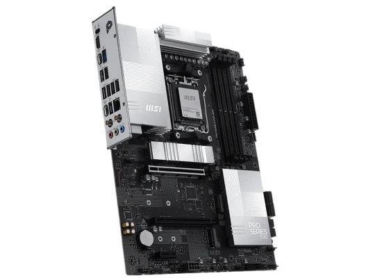 MSI PRO X870E-S EVO WIFI (Wi-Fi 7) AMD RYZEN 9000/ 8000/ 7000 Series AM5/DDR5/PCIe 5.0/3xM.2 - ATX Gaming MotherBoard