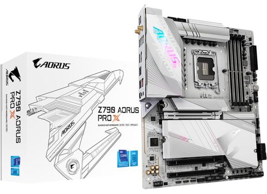 GIGABYTE Z790 AORUS PRO X ( Wi-Fi 7), Intel 14th 13th 12th Series, LGA 1700/DDR5/PCIe 5.0/5xM.2 - ATX Gaming MotherBoard