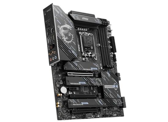 MSI Z890 GAMING PLUS WIFI (Wi-Fi 6e), Intel Core Ultra (Series 2), LGA 1851/DDR5/PCIe 5.0/4xM.2 - ATX Gaming MotherBoard