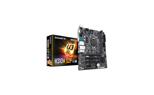 GIGABYTE H310M S2P with M.2 MicroATX Motherboard