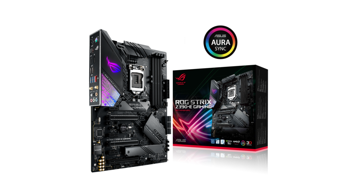 Asus ROG STRIX Z390-E GAMING - Motherboard - ATX - LGA1151 Socket | ROG ...