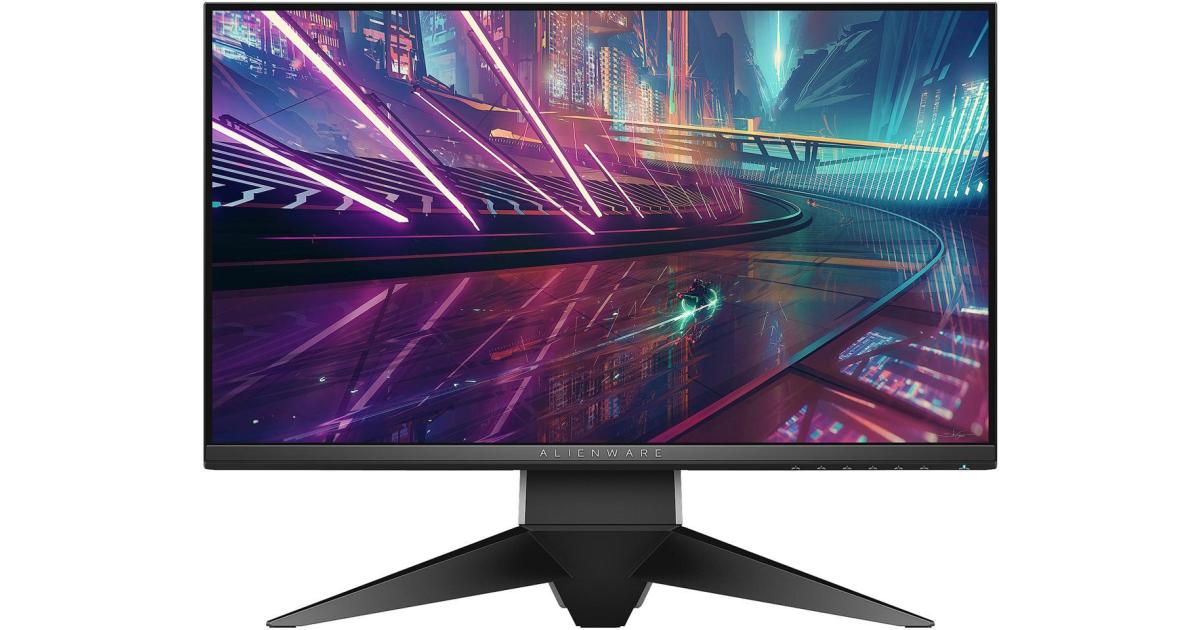 Alienware AW2518H 25" NVIDIA G-Sync Gaming Monitor, AlienFX, 1ms ...