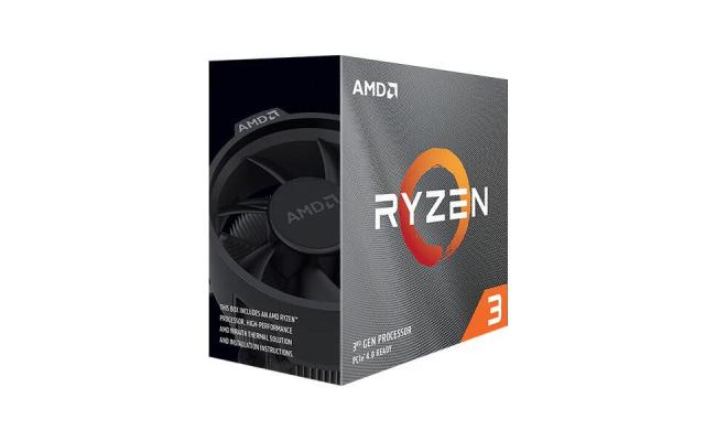 AMD Ryzen™ 3 3100 CPU, 4 Cores 8 Threads Up To 3.9GHz Processor