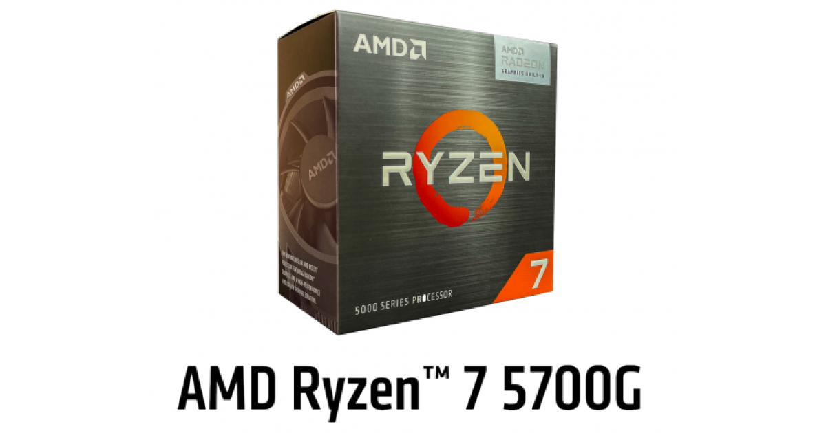 AMD Ryzen 7 5700G Up To 4.6 GHz 8 Cores /16 Threads,AM4,Radeon
