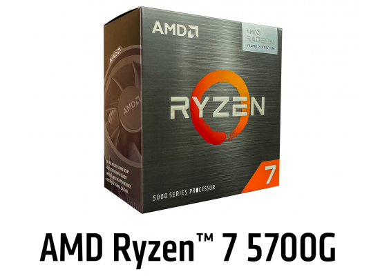 AMD Ryzen 7 5700G Up To 4.6 GHz 8 Cores /16 Threads,AM4,Radeon™ Graphics Vega 8,  2000MHZ - Unlocked Processor