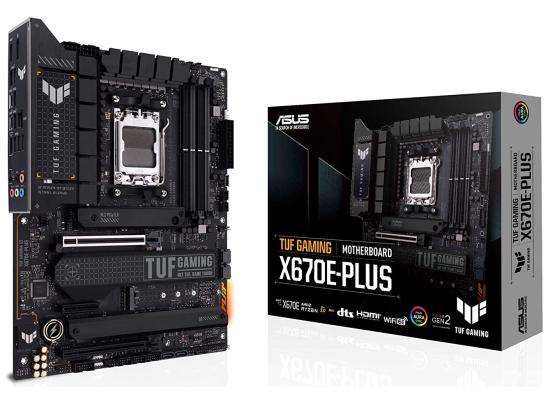 ASUS TUF GAMING X670E-PLUS AMD RYZEN 7000 Series AM5/DDR5/PCIe 5.0/4xM.2 - ATX Gaming MotherBoard