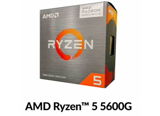 AMD Ryzen 5 5600G Up To 4.4 GHz 6 Cores /12 Threads,AM4,Radeon™ Graphics Vega 7,  1900MHZ - Unlocked Processor