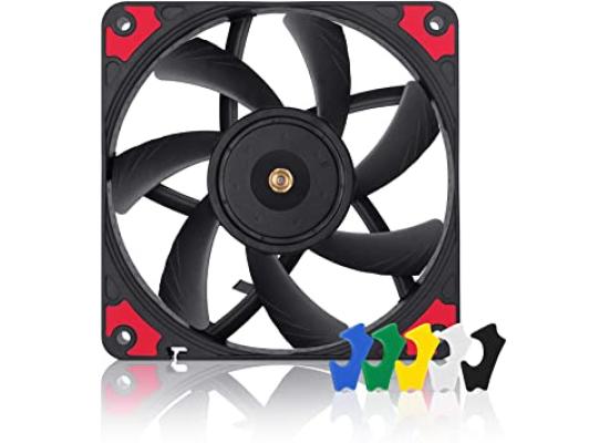 Noctua NF-A14 PWM chromax.Black.swap, Premium Quiet Fan, 4-Pin (140mm, Black)
