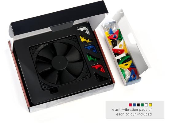 Noctua NF-F12 PWM chromax.Black.swap, Premium Quiet Fan, 4-Pin (120mm, Black)