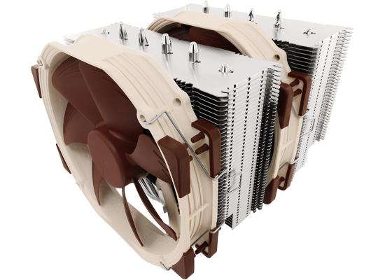 Noctua NH-D15 Premium CPU Cooler with 2X NF-A15 PWM 140mm Fans (Brown)