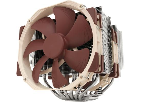 Noctua NH-D15 Premium CPU Cooler with 2X NF-A15 PWM 140mm Fans (Brown)