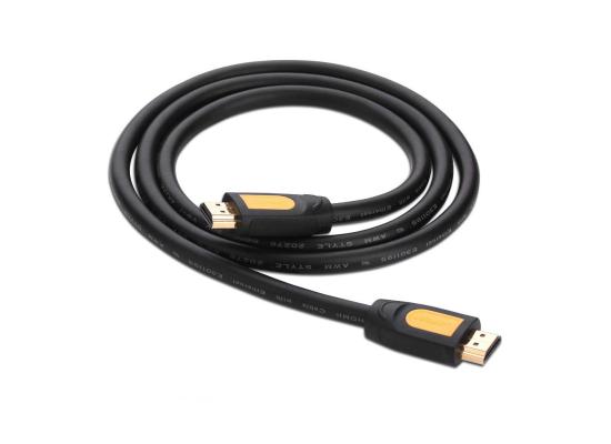 UGREEN HDMI Cable 15m Compatible with HDMI-Enabled TV | Blu-ray | Playstation (Gold Plated Connectors) HDMI Cable - (Black)