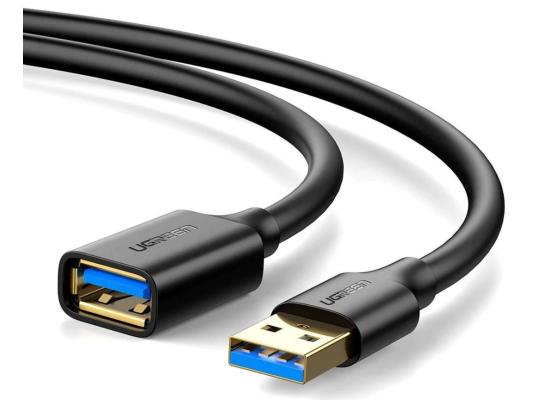  UGreen USB 3.0 Repeater Extension Cable, 5Gbps Data Transfer, Flexible & Durable, Universal Compatibility, 1.5 Meter Length, Black | 30126