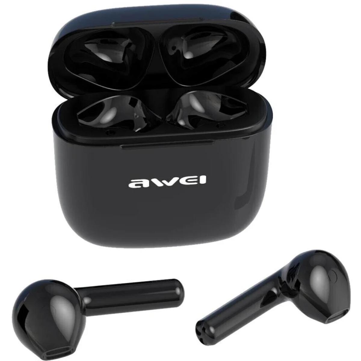 AWEI T26 Pro Wireless Earbuds / Bluetooth 5.3/ Stereo In-Ear Earphones with Microphone - Black