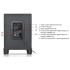 Lenovo 1530 Plus 2.1 USB Speaker, USB+3.5mm Audio Interface, 3D Surround Sound Effect, 5W+3W*2, Bass Adjustment & Easy Control Knobs