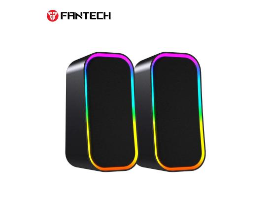 Fantech GS304 Groove Dual Mode (Wired Usb+3.5mm /Bluetooth 5.3) 6W Gaming Speaker w/ RGB lighting - Black
