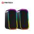 Fantech GS304 Groove Dual Mode (Wired Usb+3.5mm /Bluetooth 5.3) 6W Gaming Speaker w/ RGB lighting - Black
