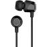 Skullcandy Jib Wired (3.5mm AUX) In-Ear Earbuds w/ Microphone, Rich, Clear Audio w/ Supreme Sound™ technology, Noise Isolating Ear Gels - Black