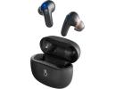 Skullcandy Rail Wireless (Bluetooth 5.2) In-Ear Earbuds w/ Microphone, Rich, Clear Audio, 42 Hours Total Battery + Rapid Charge Case, Water & Dust Resistant, Hands-Free Voice Control - Black