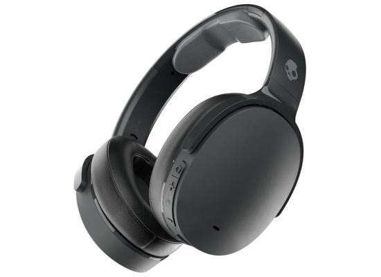 Skullcandy Hesh ANC Wireless Headphone (Bluetooth 5.0) Over-Ear Headset w/ ANC 4 Microphone, Rich, Clear Audio, 22 Hours Total Battery + Rapid Charge, Call, Track & Volume Control - True Black