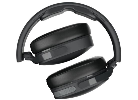 Skullcandy Hesh Evo Wireless Headphone (Bluetooth 5.0) Over-Ear Headset w/ Microphone, Rich, Clear Audio, 36 Hours Total Battery + Rapid Charge, Call, Track & Volume Control - True Black