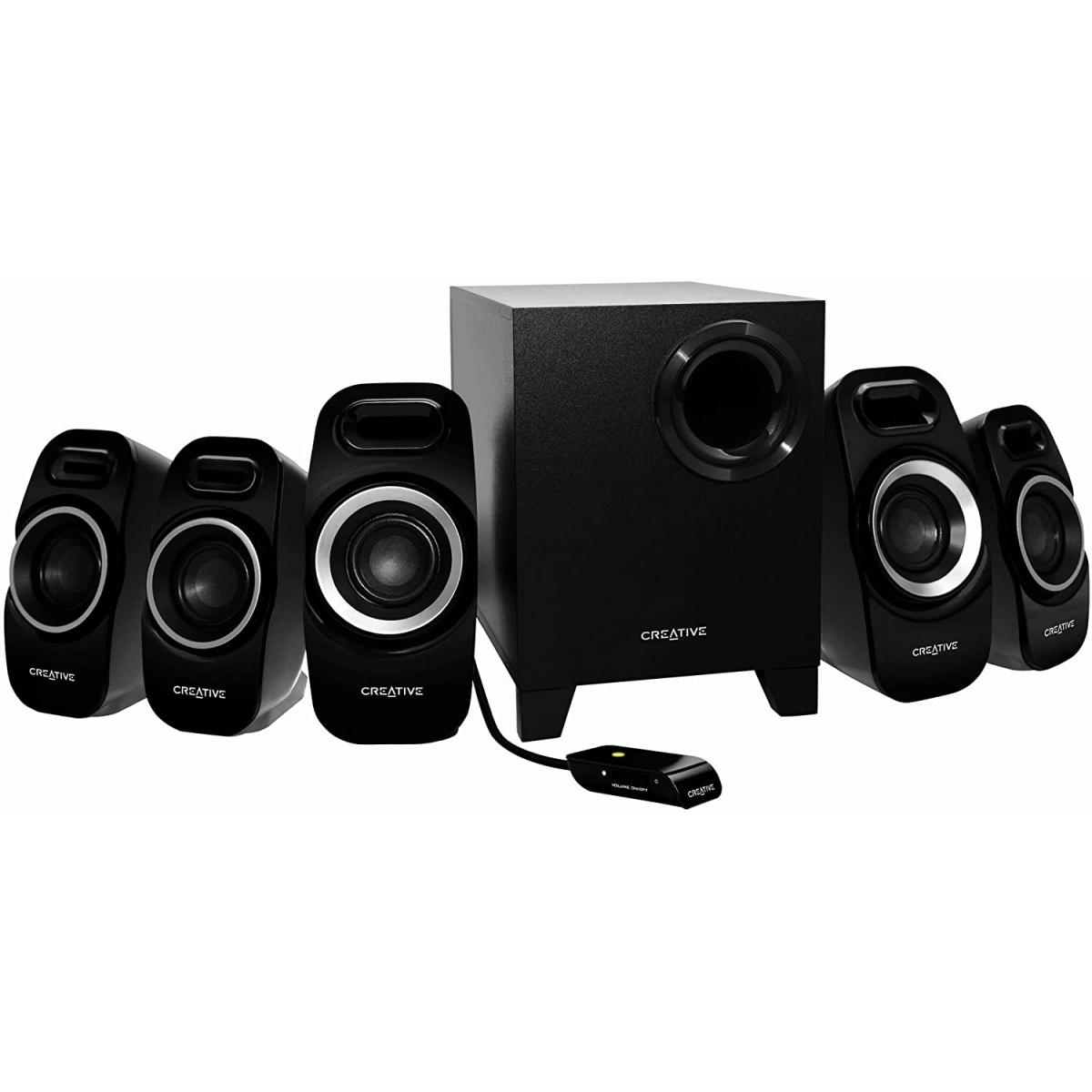 Creative Inspire T6300 5.1 Channel 22 Watt Subwoofer Speaker System