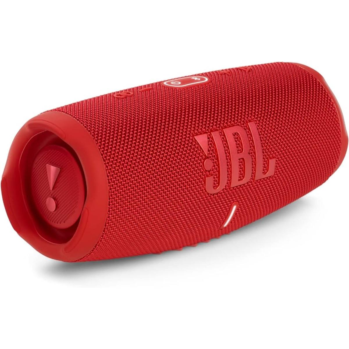 JBL Charge5 Splashproof Portable Bluetooth Speaker - Red