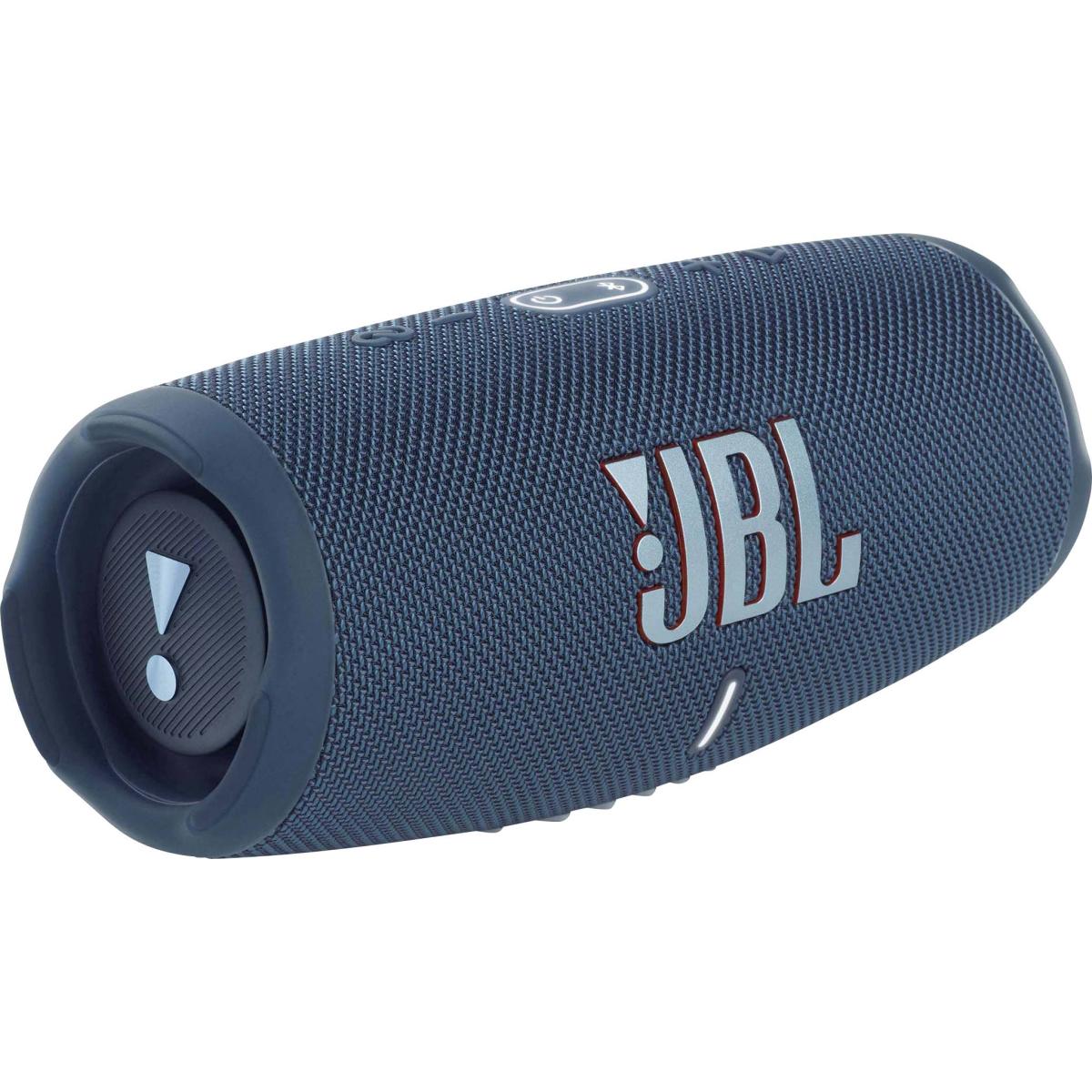 JBL Charge5 Splashproof Portable Bluetooth Speaker - Blue