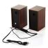 JITENG JT042 Woodiness Multimedia Stereo Speaker w/ USB 2.0 3.5mm Audio