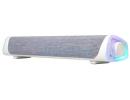 Lenovo L101 Wired Desktop Speaker RGB Light Soundbar, Jack Connectivity-White