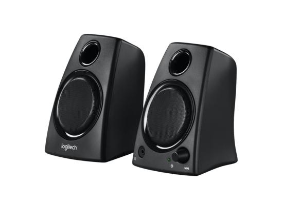 Logitech Z130 STEREO SPEAKERS Full 10W Stereo Sound W/ STRONG BASS & Easy Control