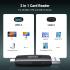UGREEN SD Card Reader USB 3.0 USB C Memory Card Reader OTG Card Adapter for SD Micro SD SDHC SDXC MMC Card Compatible with MacBook Pro Air Mi Galaxy S20 iPad Pro 2020 Surface Pro Computer Laptop