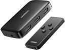 UGREEN HDMI Switch 3 in 1 Out 4K HDMI Splitter with Remote Supports HDR CEC 3D HDCP1.4 HDMI 3 Port Box Hub 4K 30Hz, Compatible with PS5 PS4 Xbox Fire Stick Roku Apple TV PC