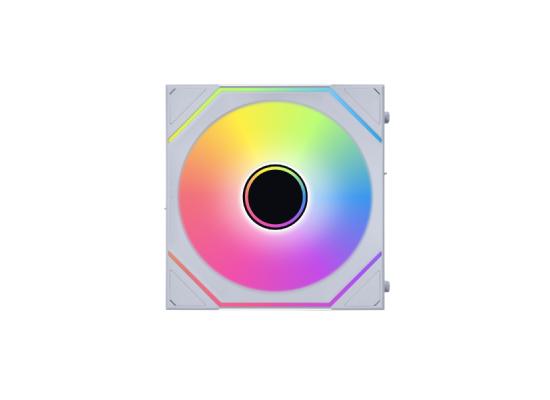 Lian Li UNI Fan SL-Infinity Wireless 120 - Triple Pack - 2.4 GHz Wireless Signal ARGB Fan Control - Double Infinity Mirror - Low Noise - Controller Included - White (12RSLIN1W3W)