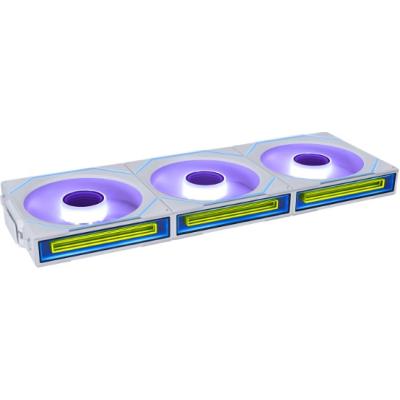Lian Li UNI Fan SL-Infinity Wireless 120 - Triple Pack - 2.4 GHz Wireless Signal ARGB Fan Control - Double Infinity Mirror - Low Noise - Controller Included - White (12RSLIN1W3W)