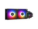 Thermalright Aqua Elite 240 Black V3 ARGB CPU Liquid Cooler, High Performance AIO w/ 2x TL-C12B-S V2 Fans, LGA1700