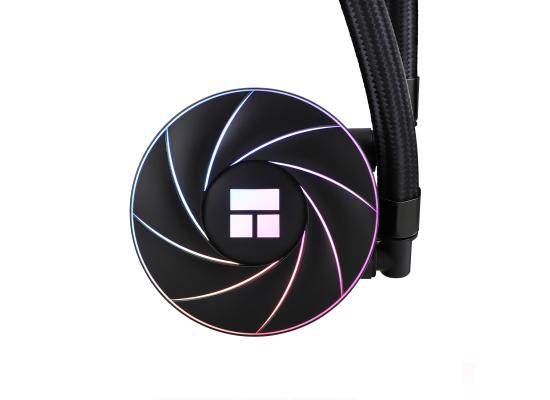 Thermalright Aqua Elite 360 BLACK ARGB V2 CPU Liquid Cooler, High Performance AIO w/ 3x TL-S12 Fans, LGA1700