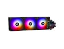 Thermalright Aqua Elite 360 Black V3 ARGB CPU Liquid Cooler, High Performance AIO w/ 3x TL-C12B-S V2 Fans, LGA1700