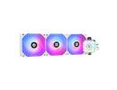 Thermalright Aqua Elite 360 White V3 ARGB CPU Liquid Cooler, High Performance AIO w/ 3x TL-C12W-S V2 Fans, LGA1700