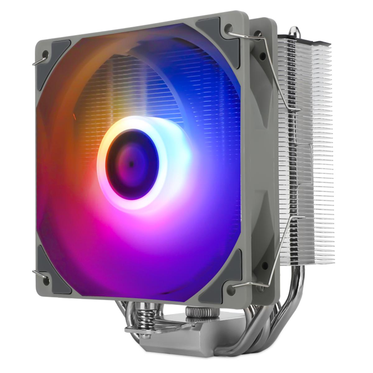 Thermalright Assassin King 120 SE ARGB CPU Air Cooler, Single Tower w/ 5x 6mm Heat Pipes & High Performance Single Fan, LGA1700