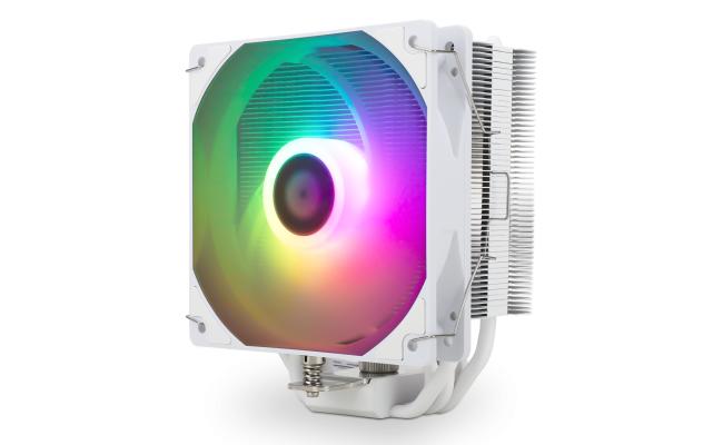 Thermalright Assassin King 120 SE WHITE ARGB CPU Air Cooler, Single Tower w/ 5x 6mm Heat Pipes & High Performance Single Fan, LGA1700